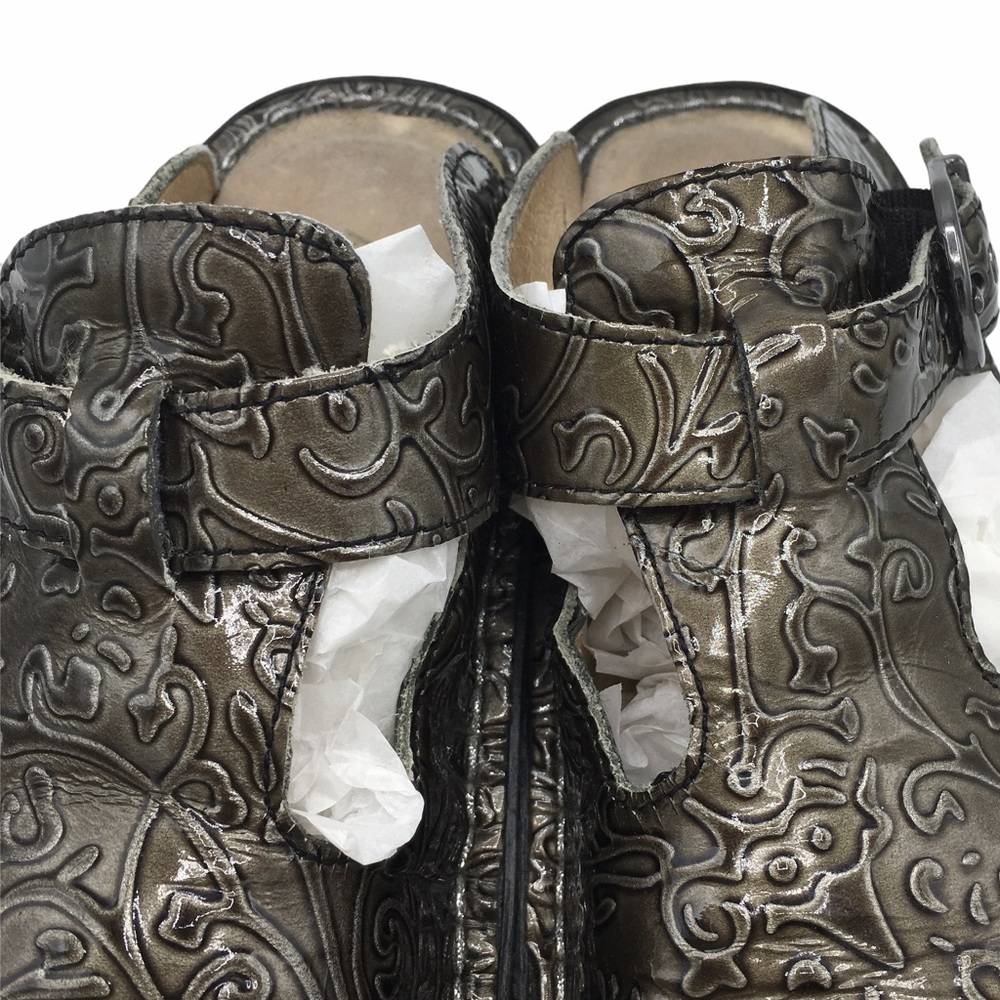 Alegria Original Embossed Comfort Slip On Clogs 36 - Picture 5 of 10
